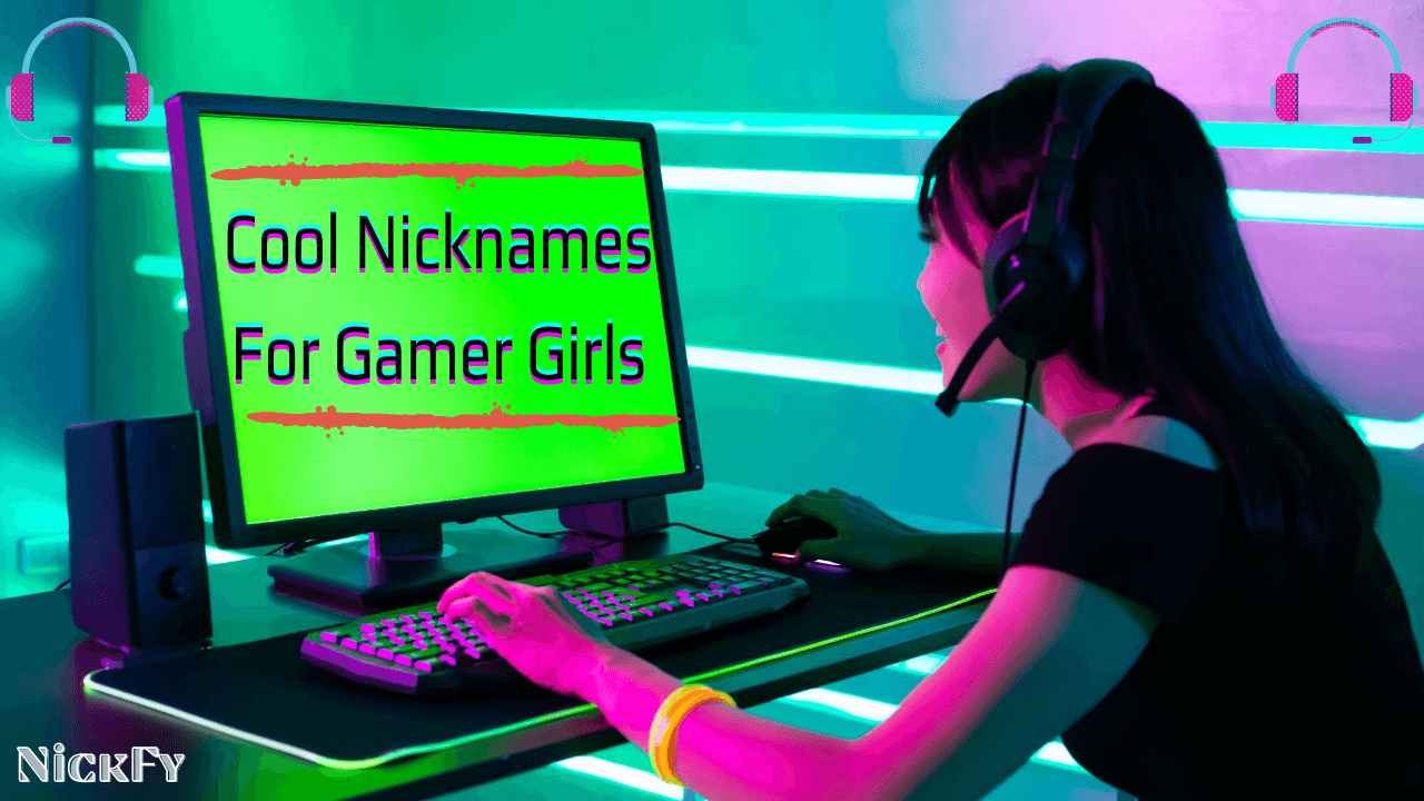 Girl Nicknames For Games | 202+ Cool Nicknames For Girl Gamers | NickFy