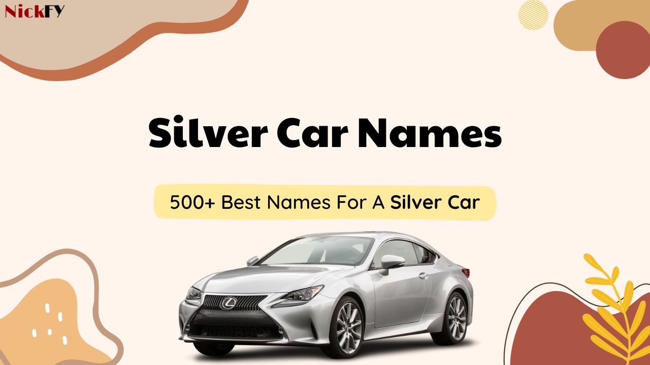 Silver Car Names - Best Names For Your Silver Car