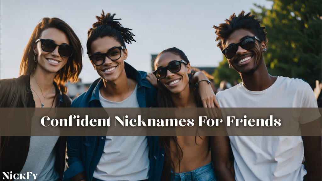 Confident Nicknames For Friends