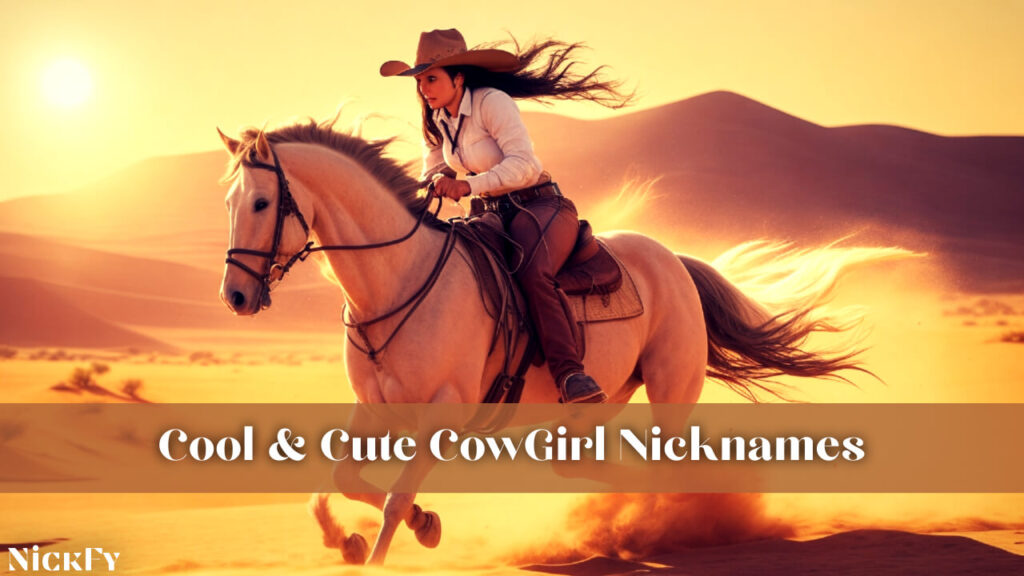 Cool & Cute CowGirl Nicknames