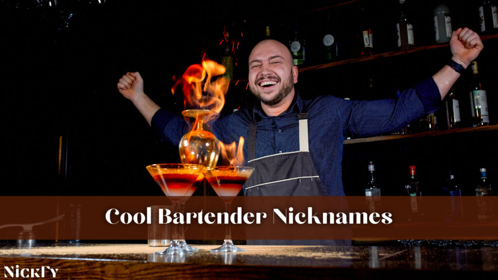 Cool Bartender Nicknames