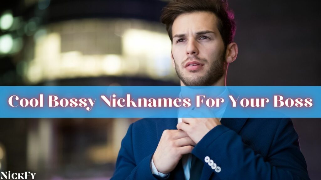 Cool Bossy Nicknames For Boss