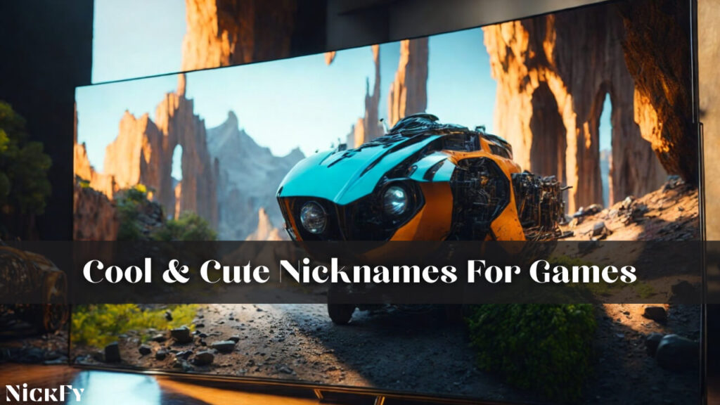 Cool & Cute Nicknames For Games