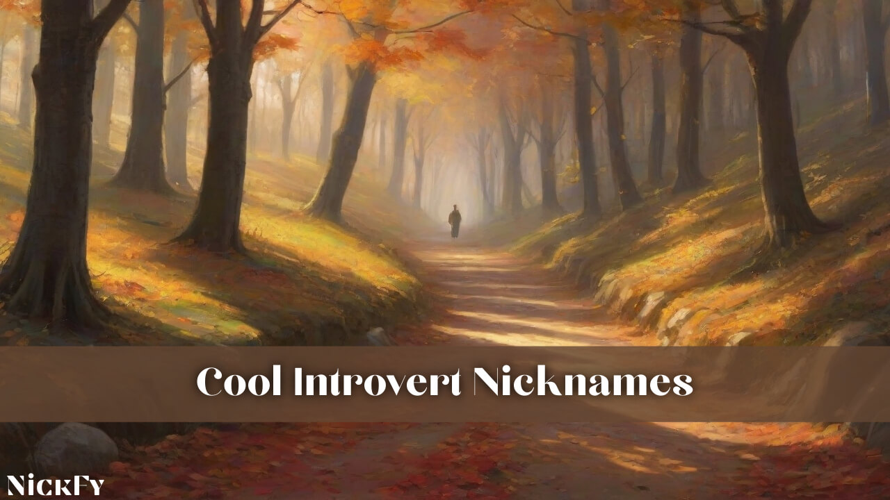 Cool Nicknames For Introverts