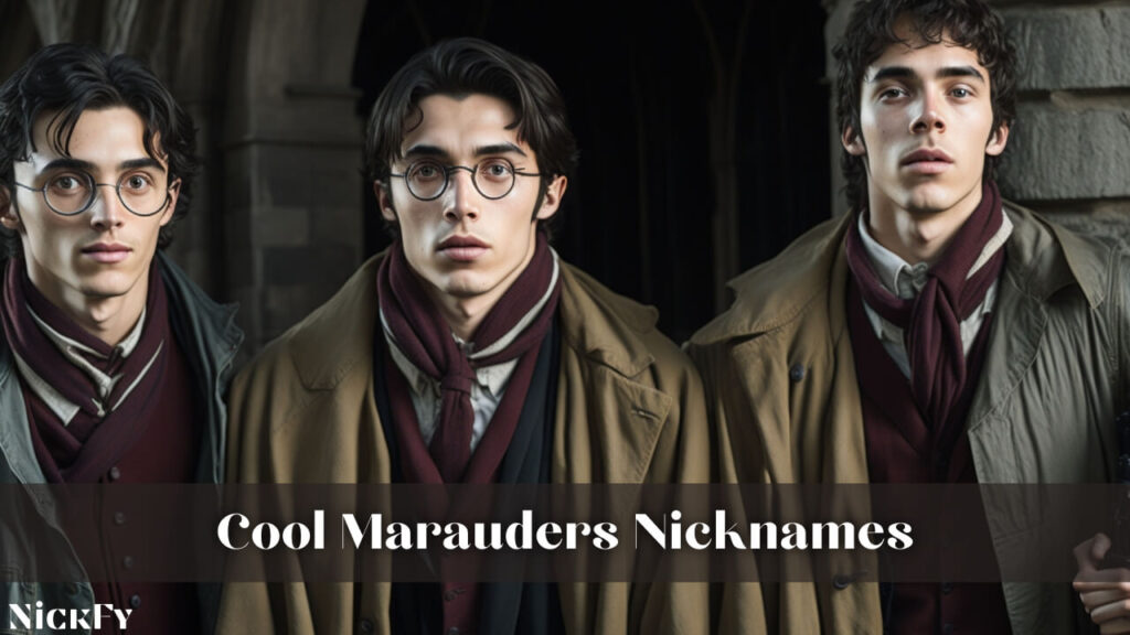 Cool Marauders Nicknames