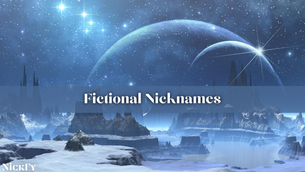 Fiction Nicknames From The Fictional World