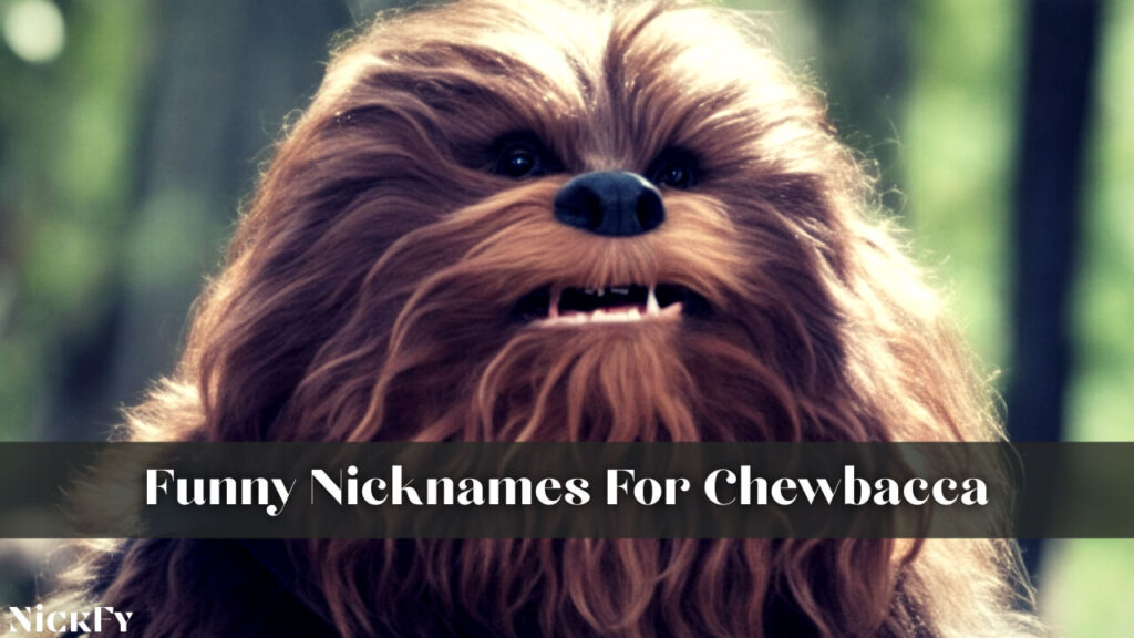 Funny Chewbacca Nicknames