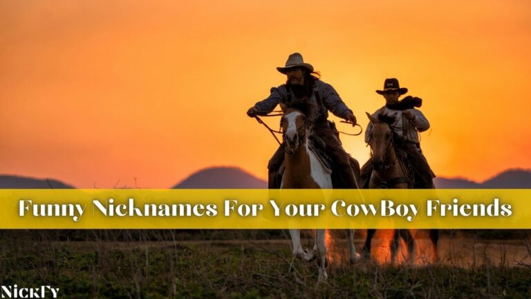 Funny Cowboy Nicknames