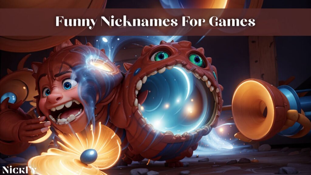 Funny Nicknames For Games