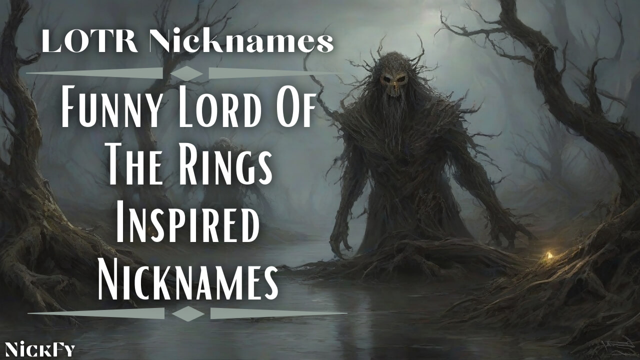 LOTR Nicknames | Funny Lord Of The Rings Nicknames