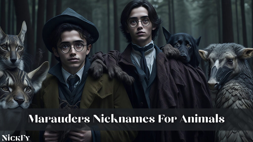 Marauders Nicknames For Animals