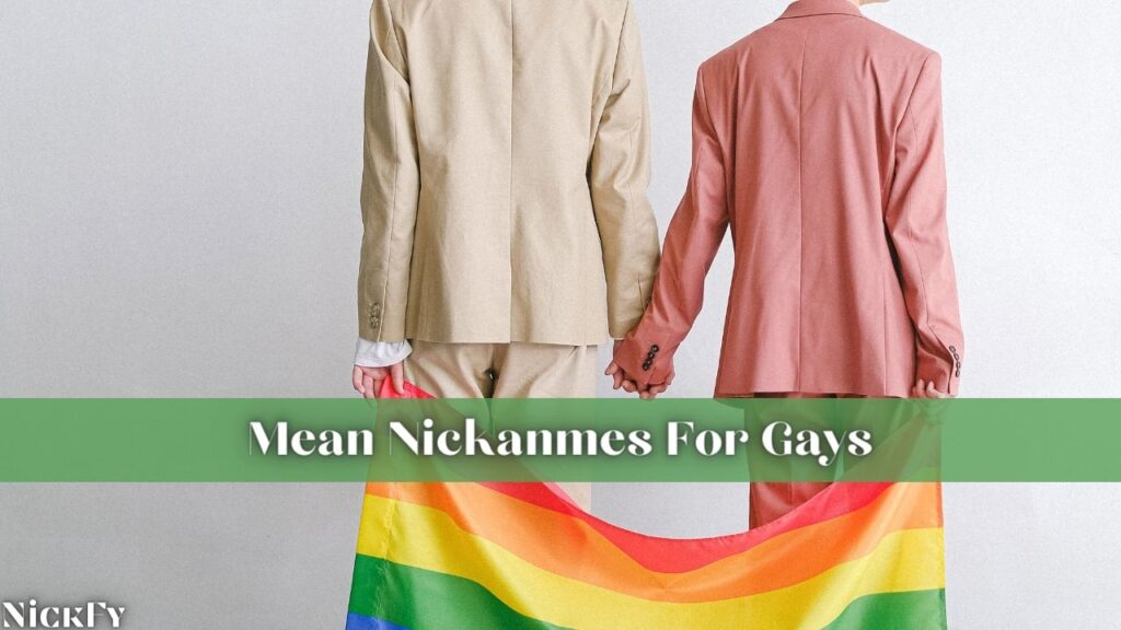 Mean Nicknames For Gays