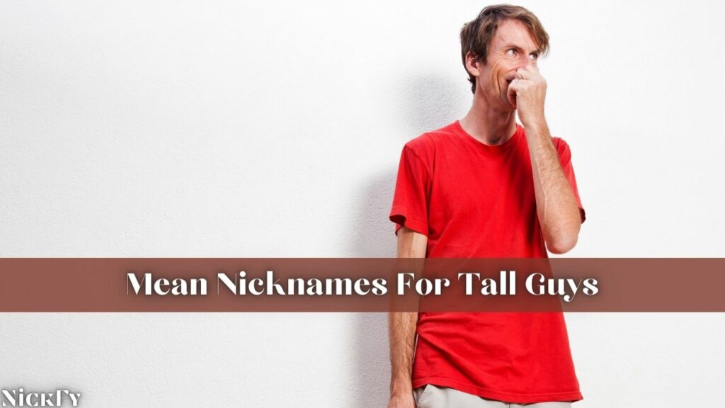 Mean Nicknames For Tall Guys