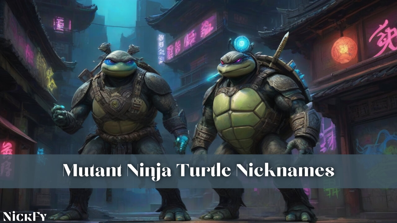 Mutant Ninja Turtle Nicknames