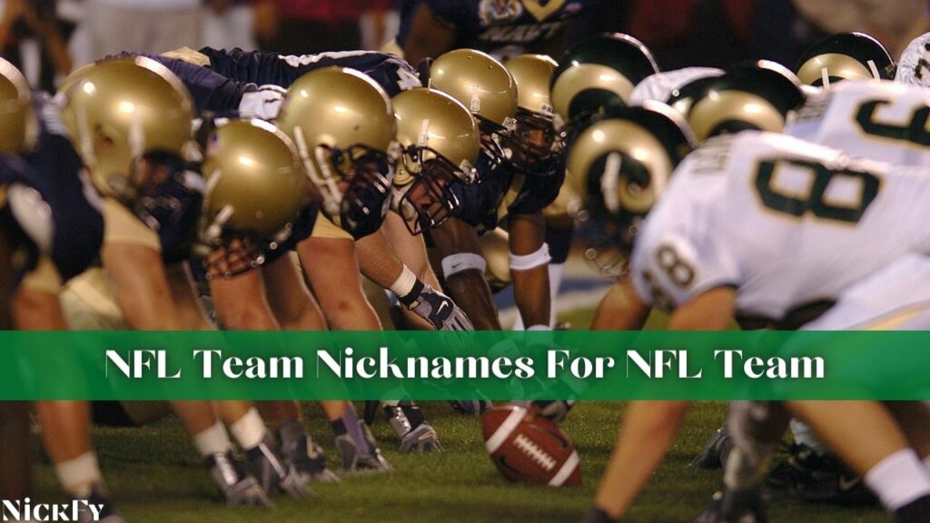 NFL Team Nicknames For NFL Team