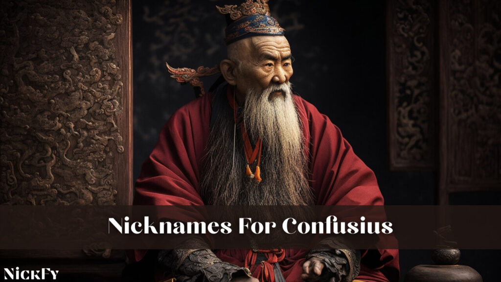 Nicknames For Confucius