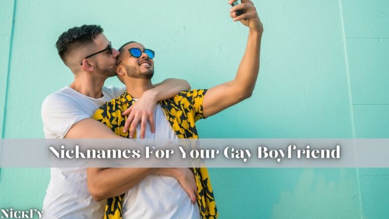 cute gay nicknames for guys
