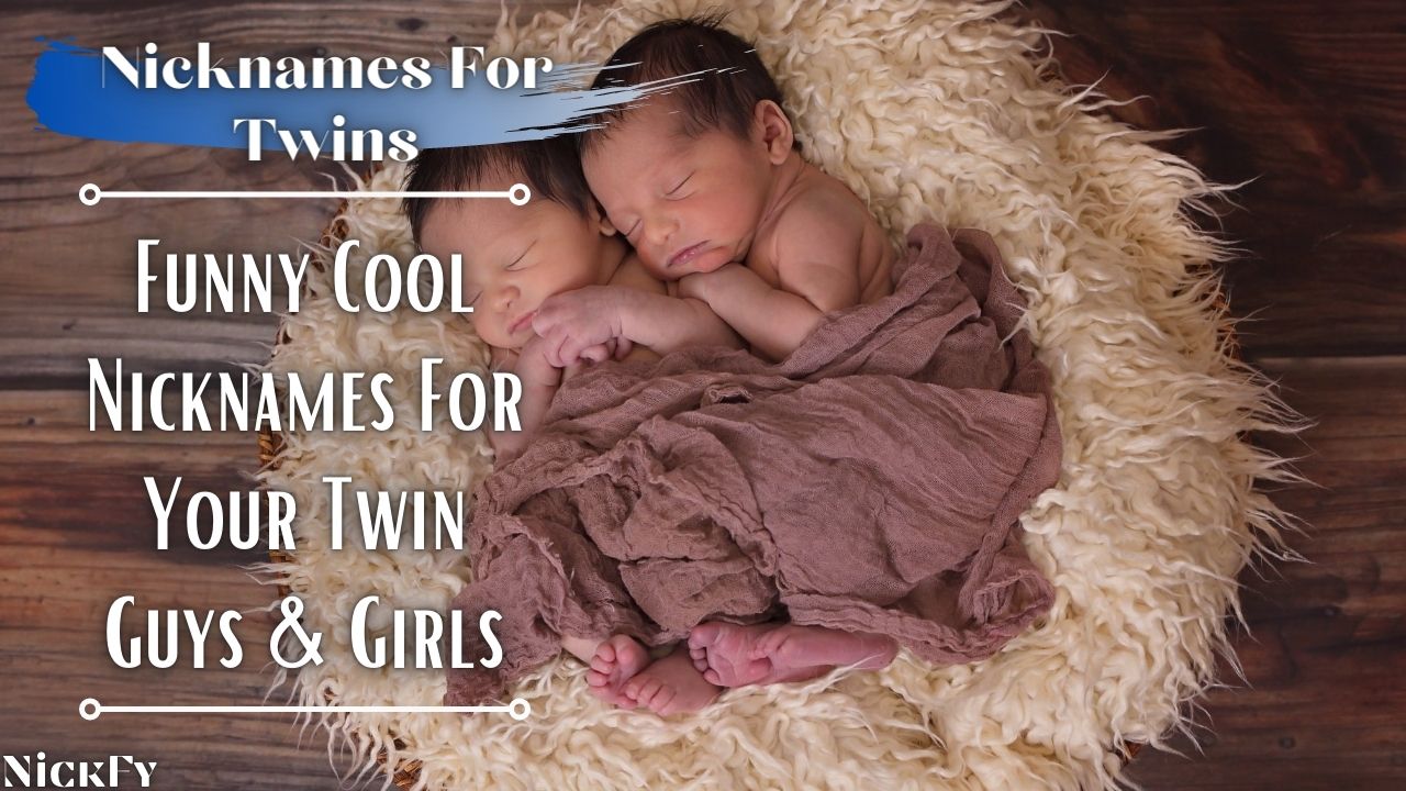 Nicknames For Twins | 505+ Funny Cute Nicknames For Twins | NickFy