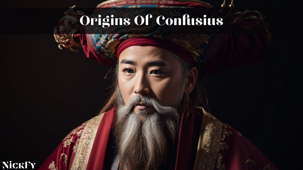 Origins Of Confucius