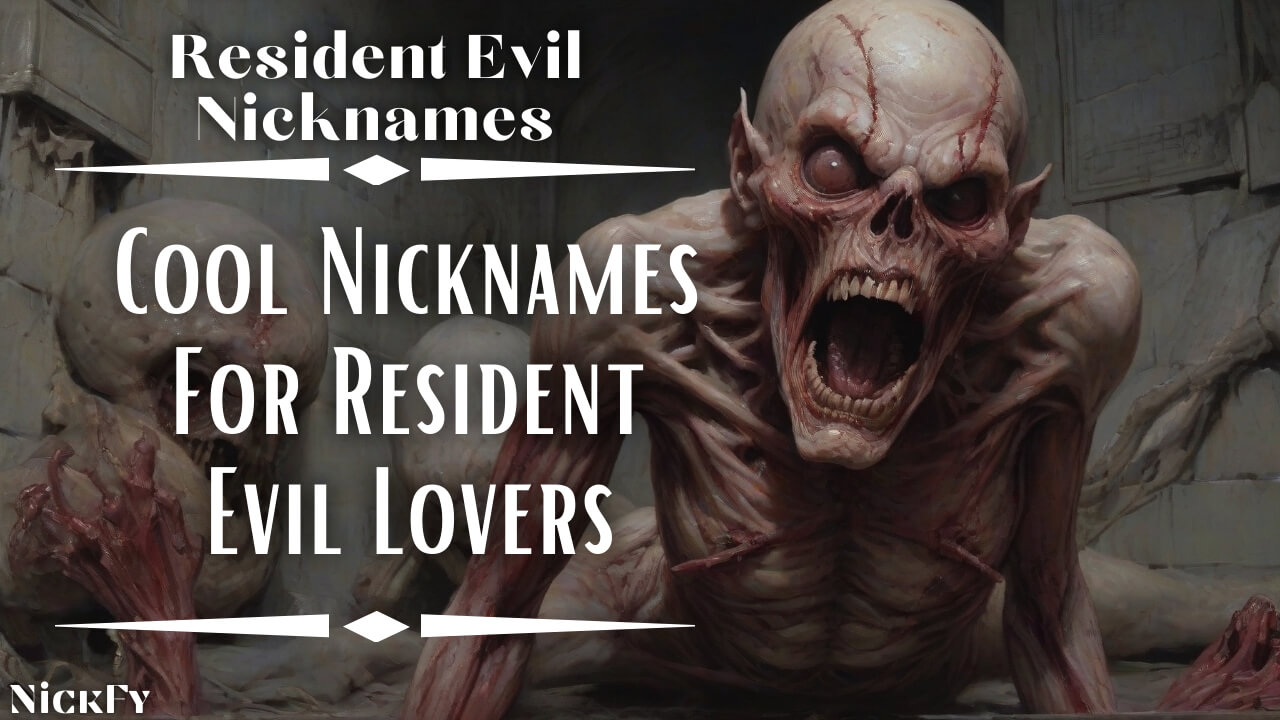 Resident Evil Nicknames | Cool Nicknames For RE Lovers
