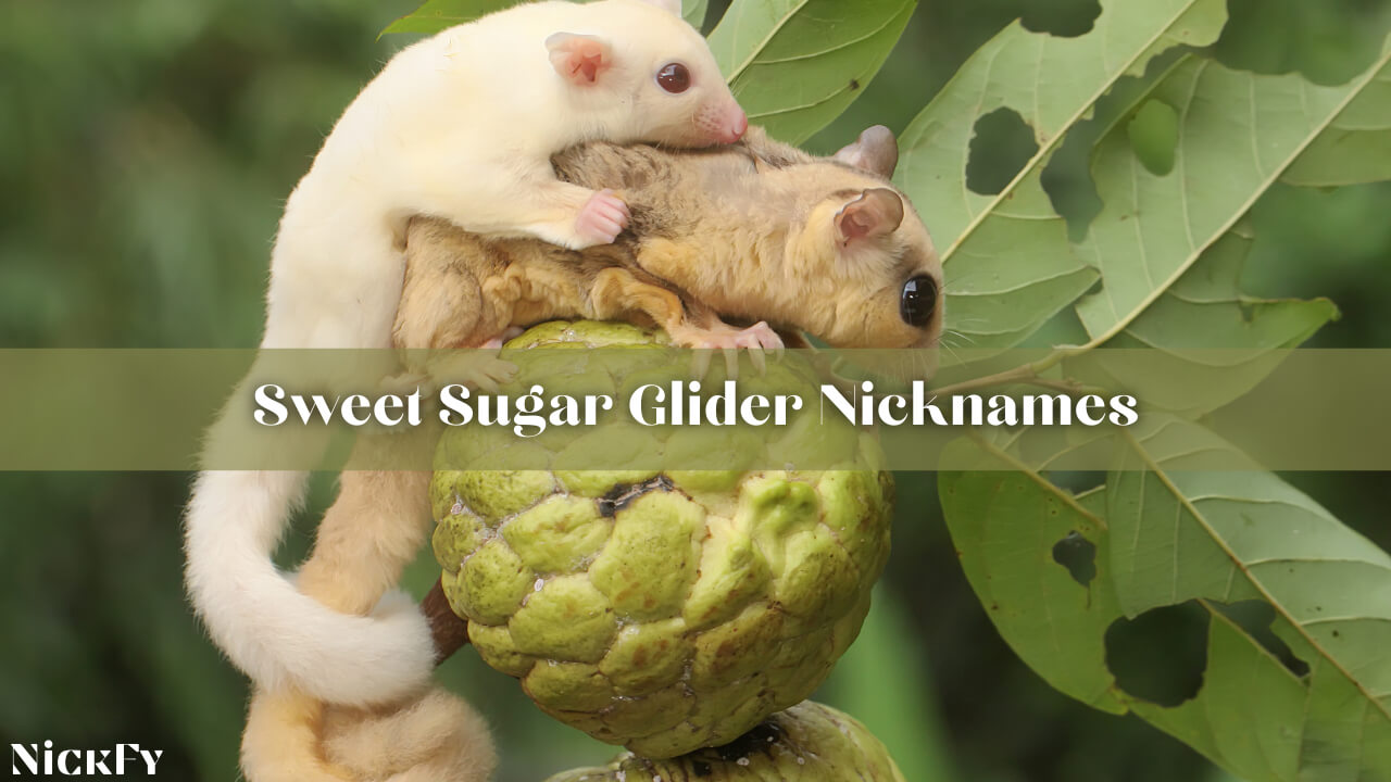 Sugar Glider Nicknames | 424+ Funny & Cute Nicknames For Sugar Gliders ...