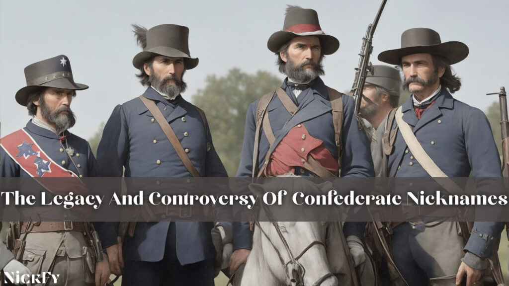 The Legacy And Controversy Of Confederate Nicknames