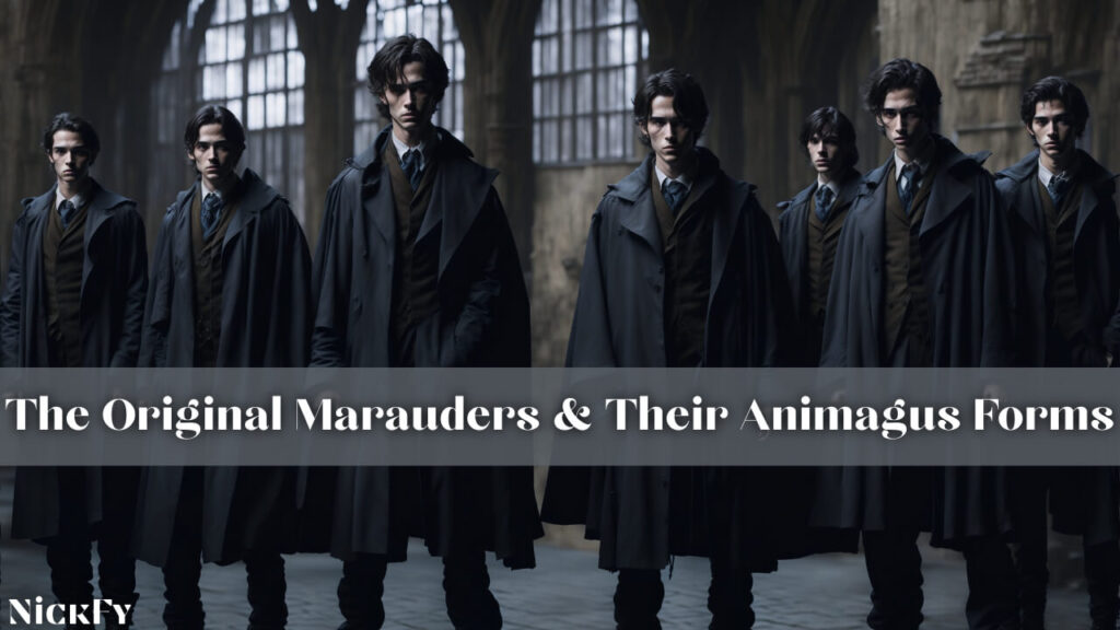 The Original Marauders And Their Animagus Forms