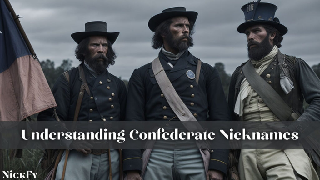 Understanding Confederate Nicknames